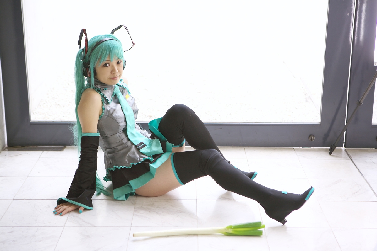 [Cosplay] Vocaloid - Sexy Hatsune Mike(1)